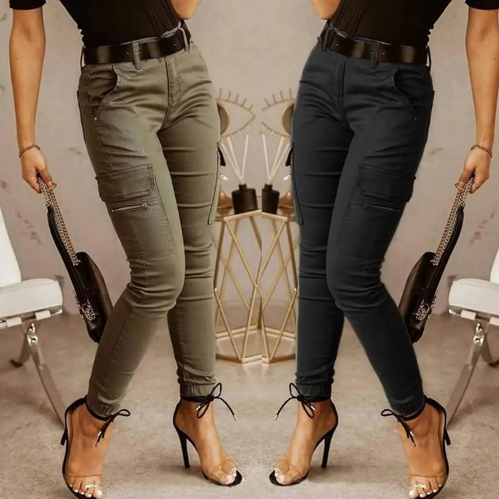 Hot!Women Pants Casual Full Length Solid Color Ankle Tied Elegant Zipper Pockets Button Office Lady Trousers for Autumn Winter
Hot!Women Pants Casual Full Length Solid Color Ankle Tied Elegant Zipper Pockets Button Office Lady Trousers for Autumn Winter