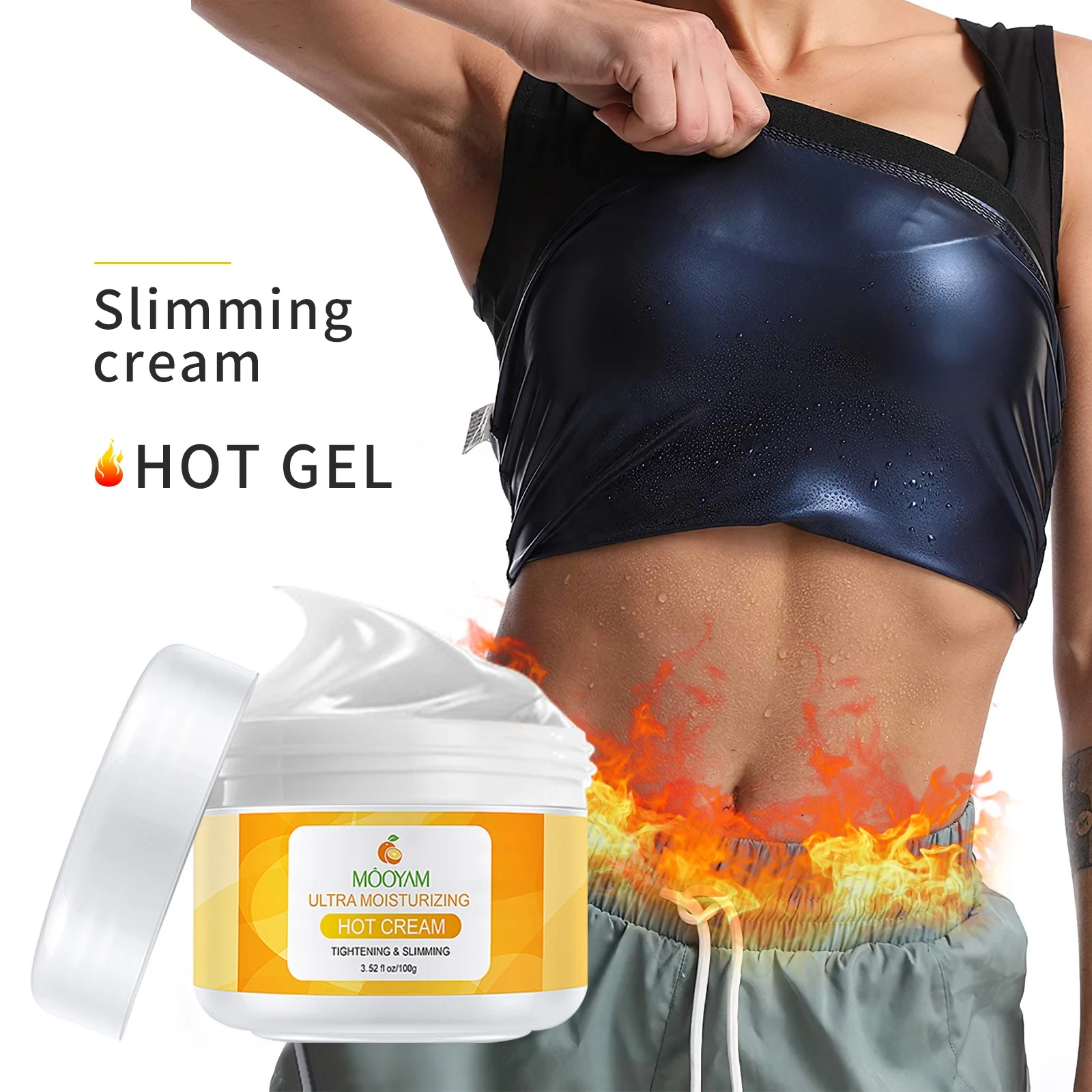 Body Slimming 3 day waist slimming cream private label hot gel fat burn weight loss cream
Body Slimming 3 day waist slimming cream private label hot gel fat burn weight loss cream