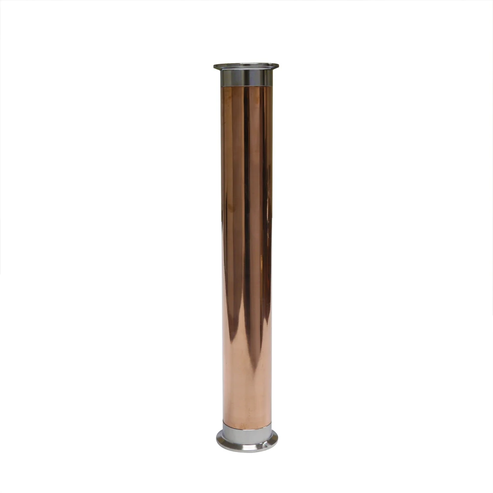 2"(51mm) OD64 Sanitary Tri Clover Spool Tube/Pipe, Length 20"(500mm) Copper Tri Clamp Pipe Thickness 2mm
2"(51mm) OD64 Sanitary Tri Clover Spool Tube/Pipe, Length 20"(500mm) Copper Tri Clamp Pipe Thickness 2mm