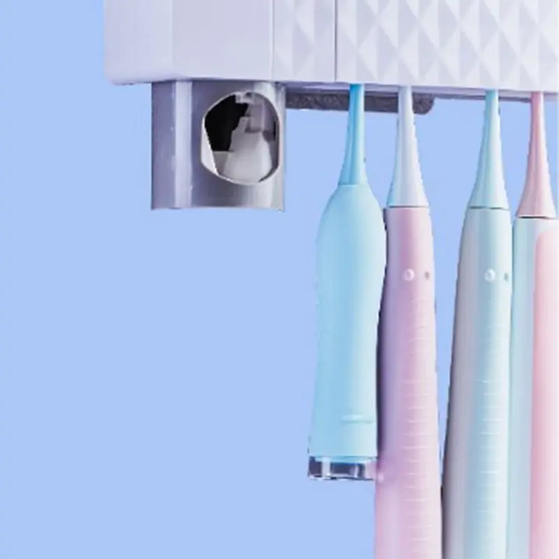 UV Toothbrush Sterilizer Holder Family Wall Mount Automatic Toothpaste Dispenser
UV Toothbrush Sterilizer Holder Family Wall Mount Automatic Toothpaste Dispenser