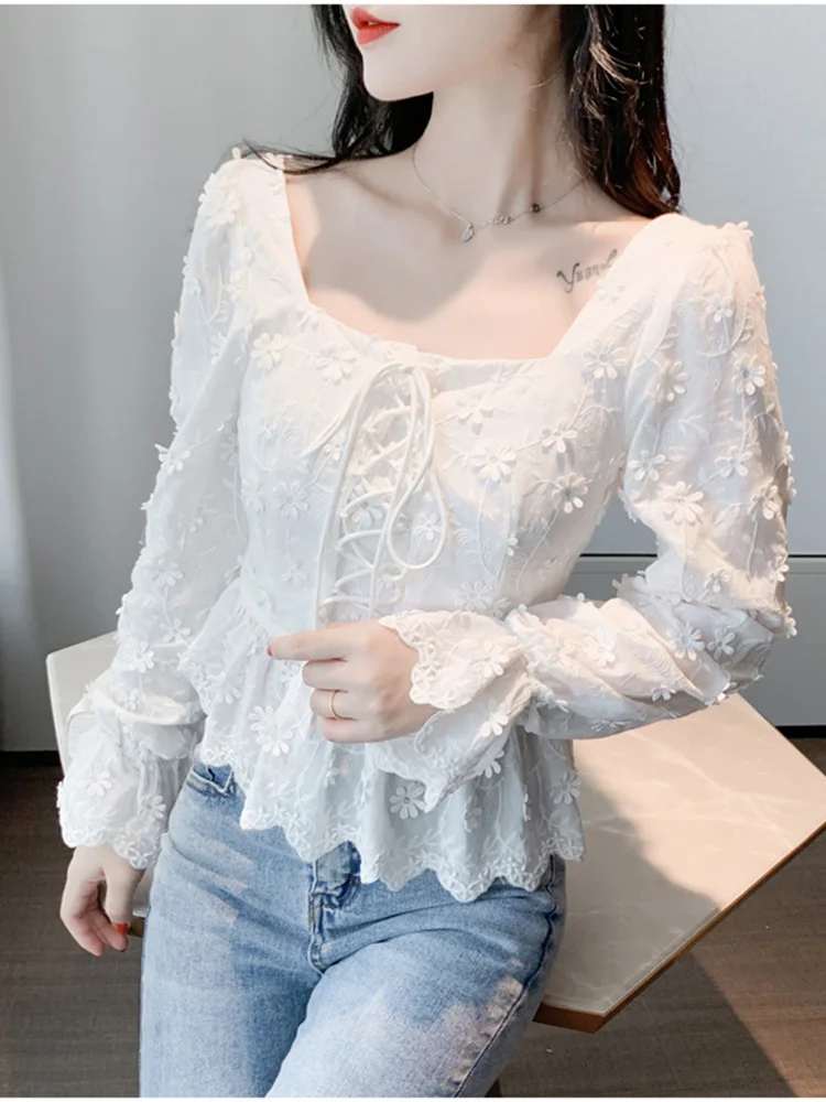 IEQJ Women Irregular Ruffled White Long-sleeved Design Shirt Top With Versatile Temperament New Tide Fashion Spring Autumn 2021
IEQJ Women Irregular Ruffled White Long-sleeved Design Shirt Top With Versatile Temperament New Tide Fashion Spring Autumn 2021