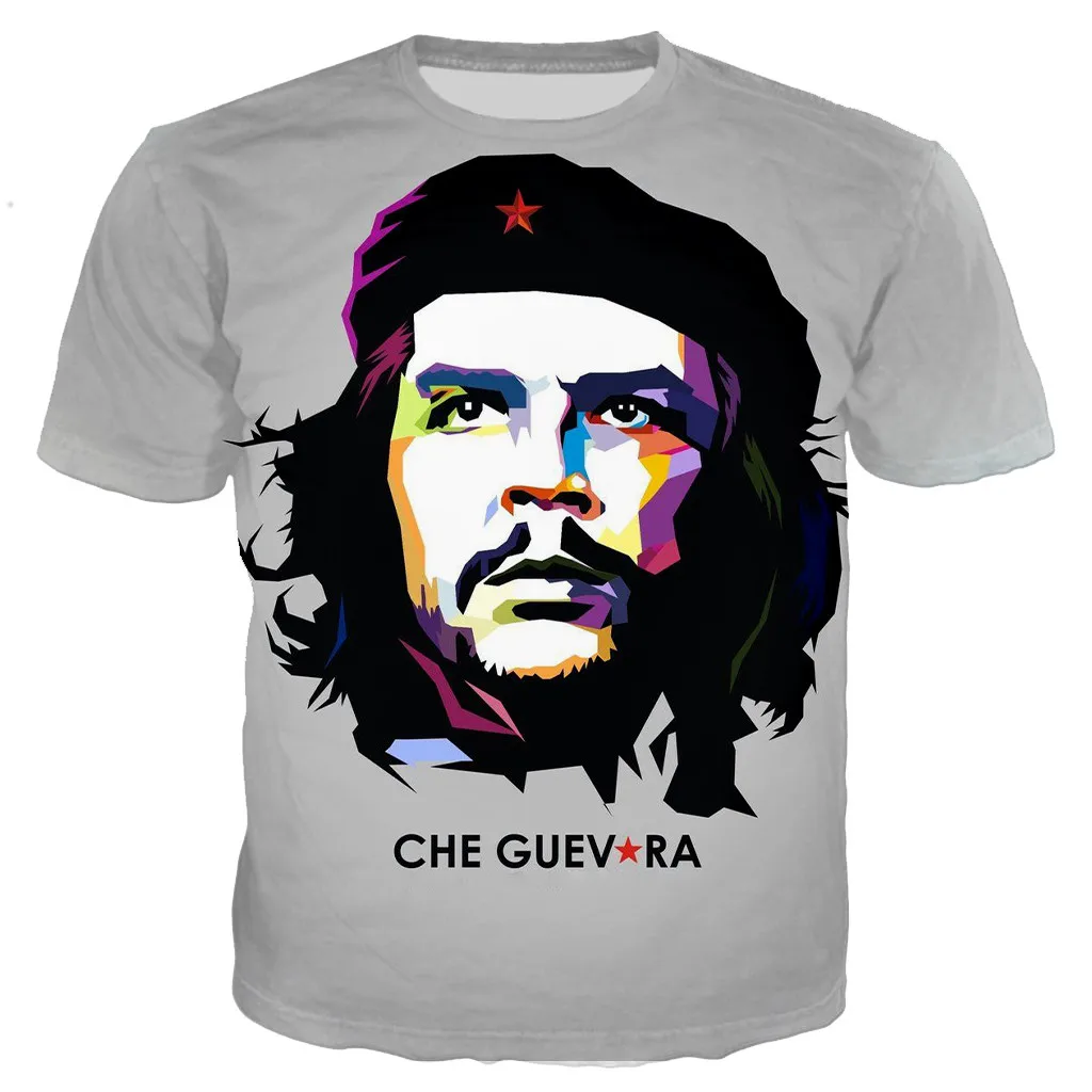 Футболка Che Guevara для мужчин и женщин, модная крутая Повседневная футболка с 3D принтом Че Гевара, уличная одежда унисекс, трендовые Топы
Футболка Che Guevara для мужчин и женщин, модная крутая Повседневная футболка с 3D принтом Че Гевара, уличная одежда унисекс, трендовые Топы