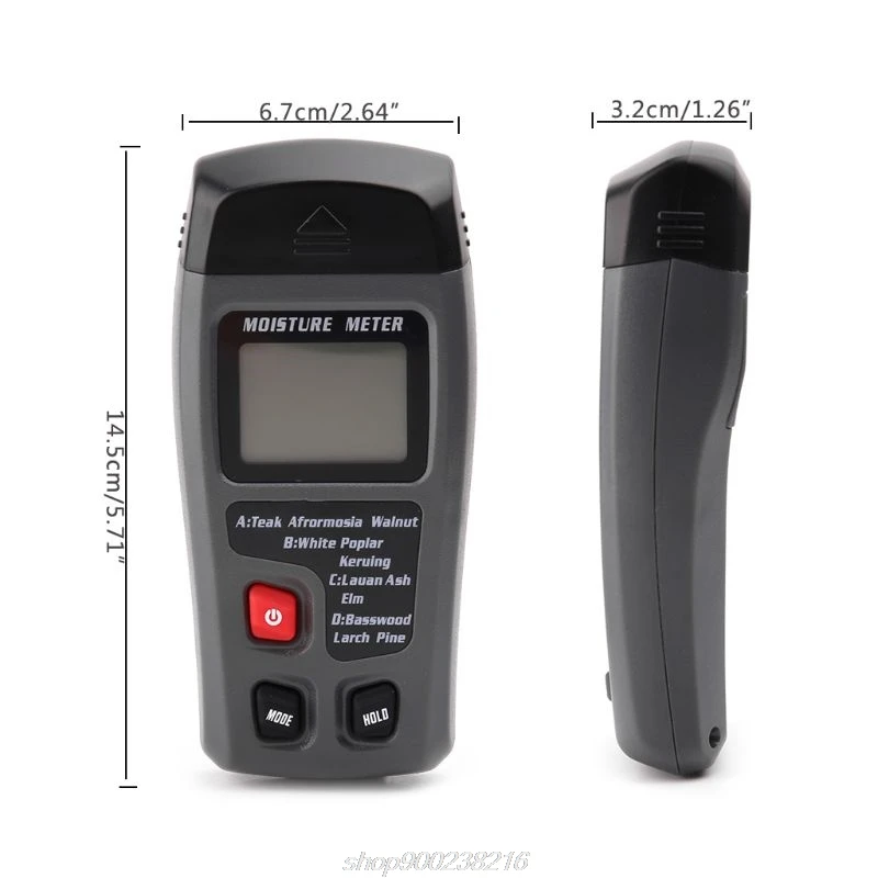 EMT01 Two Pins Digital Wood Moisture Meter 0-99.9% Wood Humidity Tester With LCD A13 21 Dropshipping
EMT01 Two Pins Digital Wood Moisture Meter 0-99.9% Wood Humidity Tester With LCD A13 21 Dropshipping