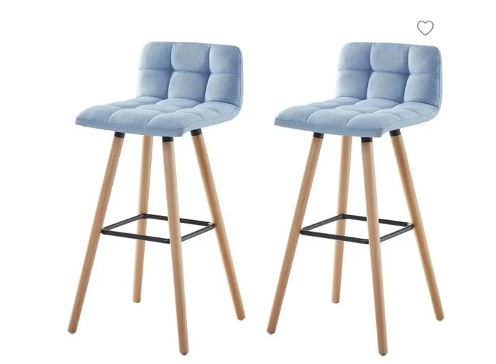 A set of 4 black PP stools with iron wire and wooden feet (leg disassembly) with high density non-toxic easy installation
A set of 4 black PP stools with iron wire and wooden feet (leg disassembly) with high density non-toxic easy installation