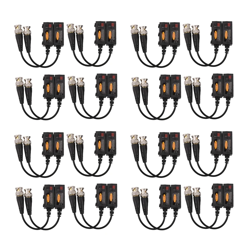 1080P AHD/HD-CVI/TVI/CVBS Passive HD Video Balun Transmitter 16 Pairs (UTP Up To 350M-600M)
1080P AHD/HD-CVI/TVI/CVBS Passive HD Video Balun Transmitter 16 Pairs (UTP Up To 350M-600M)