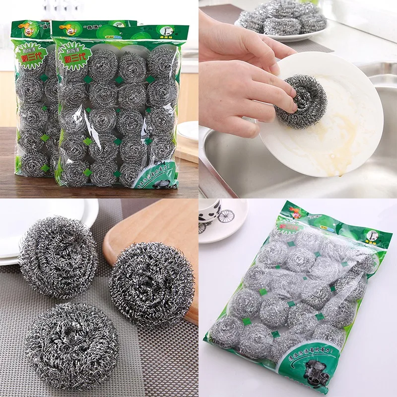 HIigh-Quality Products 2021 Summer New-Arrivals Household Kitchen Supplies, Brush High Zinc Wire Ball, 20 Sets Of Cleaning Ball
HIigh-Quality Products 2021 Summer New-Arrivals Household Kitchen Supplies, Brush High Zinc Wire Ball, 20 Sets Of Cleaning Ball