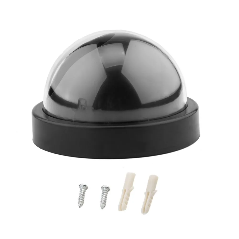 Black Plastic Smart Indoor/Outdoor Dummy Home Dome Fake CCTV Security Camera with Flashing Red LED Light CA-05 Dropshipping
Black Plastic Smart Indoor/Outdoor Dummy Home Dome Fake CCTV Security Camera with Flashing Red LED Light CA-05 Dropshipping