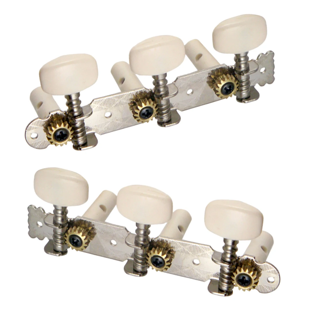 Pack of 2 Classical Guitar String Tuning Pegs Keys Tuners for Guitar Parts Accessories
Pack of 2 Classical Guitar String Tuning Pegs Keys Tuners for Guitar Parts Accessories