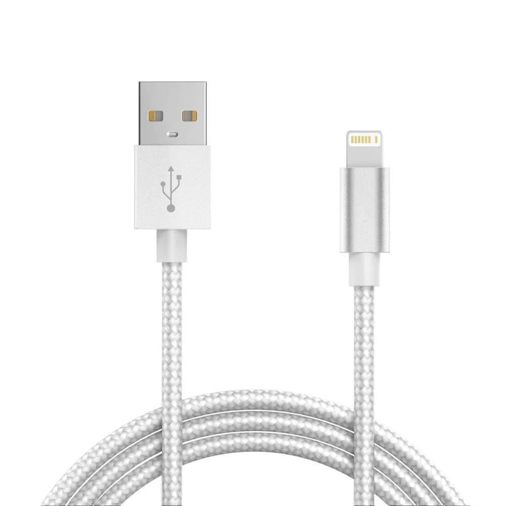 Braided iphone lightning to usb cable compatible with iPhone 11, X, XR XS MAX premium nylon cables fast charging mobile charger
Braided iphone lightning to usb cable compatible with iPhone 11, X, XR XS MAX premium nylon cables fast charging mobile charger