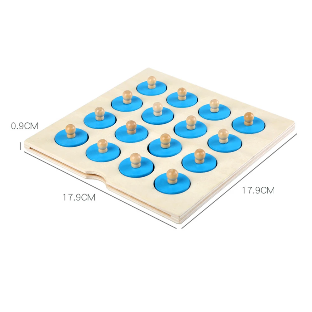 Игра в шахматы Монтессори 3D пазлы деревянные для раннего развития семейвечерние