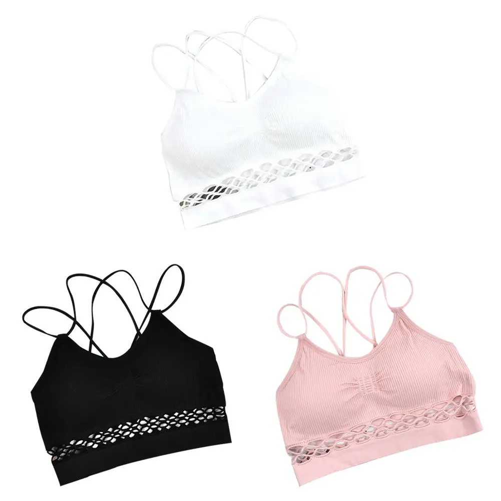 New Women's Tube Top Cross Beauty Back Wrapped Chest Sexy Thread Hollow Yoga Micro-Collar Underwear Without Steel Ring
New Women's Tube Top Cross Beauty Back Wrapped Chest Sexy Thread Hollow Yoga Micro-Collar Underwear Without Steel Ring