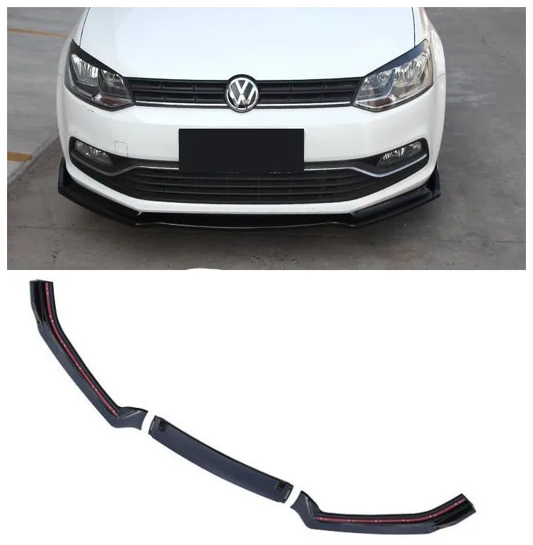 3Pcs/1set ABS Car Bumper Front Lip Spoiler Diffuser Cover Protector Fits For Volkswagen POLO 2014 2015 2016 2017 2018
3Pcs/1set ABS Car Bumper Front Lip Spoiler Diffuser Cover Protector Fits For Volkswagen POLO 2014 2015 2016 2017 2018