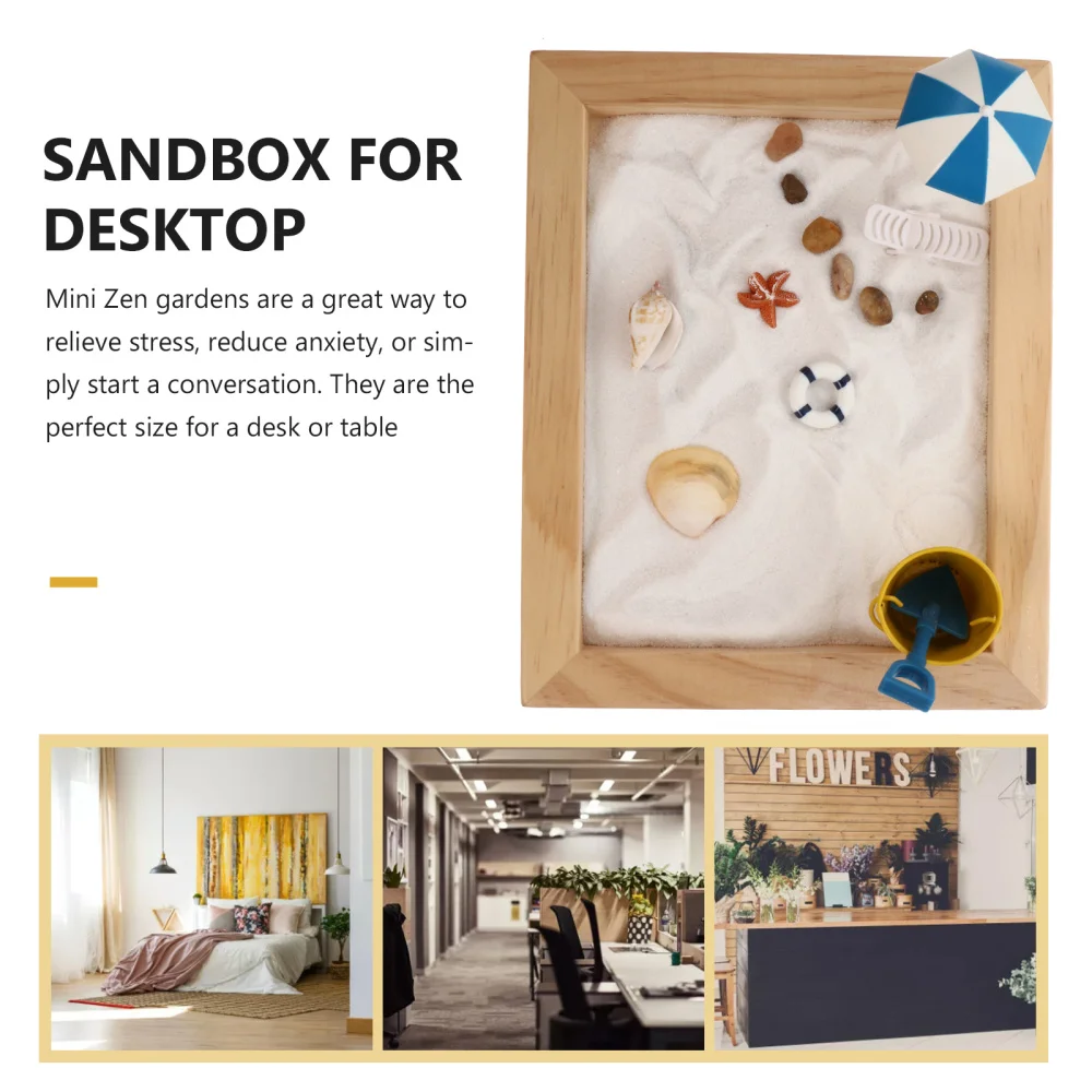 1 Set Simulation Ocean Scene Garden Office Desktop Mini Ocean Garden Sand Tray 
1 Set Simulation Ocean Scene Garden Office Desktop Mini Ocean Garden Sand Tray