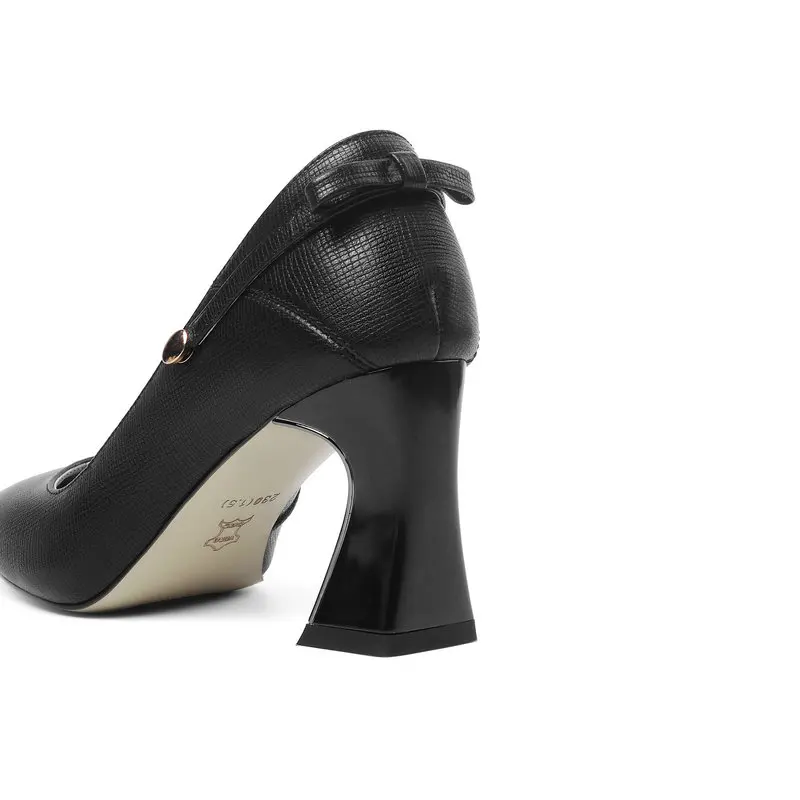 Women Pumps Genuine Leather High Heels Shoes Spring Summer Wedding Shoes Woman Party Pumps Fashion square Toe mary janes 
Women Pumps Genuine Leather High Heels Shoes Spring Summer Wedding Shoes Woman Party Pumps Fashion square Toe mary janes