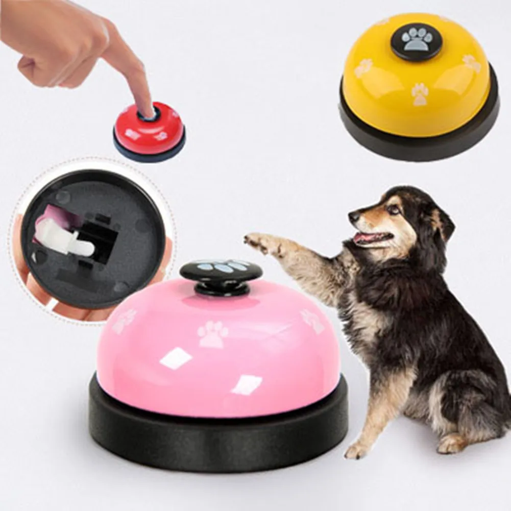 Interactive Pet Dog Cat Training Bell Toys Kitten Puppy Food Feed Reminder Puzzle Toy Development Intelligence Squeak Sound Toy
Interactive Pet Dog Cat Training Bell Toys Kitten Puppy Food Feed Reminder Puzzle Toy Development Intelligence Squeak Sound Toy