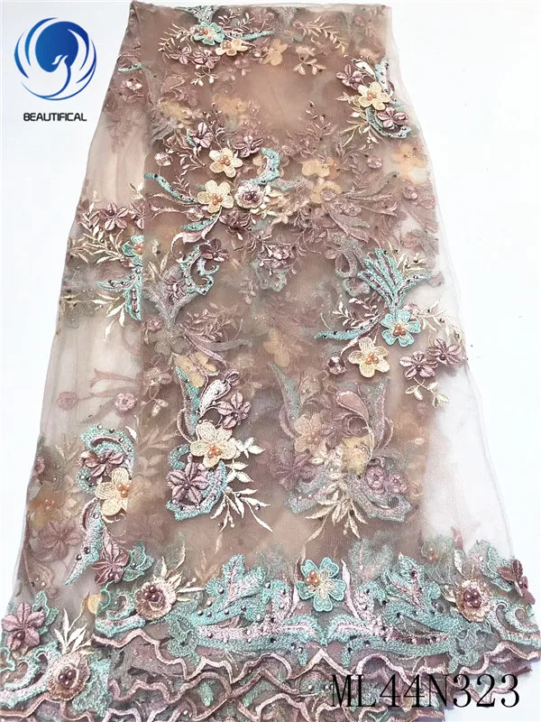 BEAUTIFICAL nigerian wedding tulle laces fabrics applique embroidery french net laces 3d beads embroidery nigerian lace ML44N323
BEAUTIFICAL nigerian wedding tulle laces fabrics applique embroidery french net laces 3d beads embroidery nigerian lace ML44N323