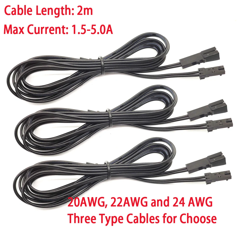 5pcs DuPont Distributor 2Pin Cable White and Black Color Cable 20AWG/22AWG/24AWG for Single Color LEDs
5pcs DuPont Distributor 2Pin Cable White and Black Color Cable 20AWG/22AWG/24AWG for Single Color LEDs