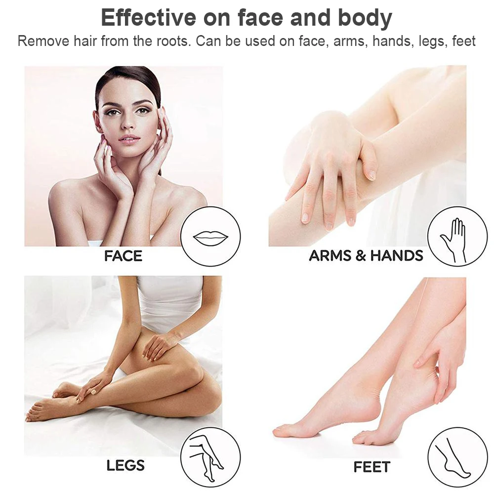 Women Electric Epilator Body Facial Hair Removal Machine Defeatherer Cotton Thread Depilator Lady Shaver Face Hair Remover
Women Electric Epilator Body Facial Hair Removal Machine Defeatherer Cotton Thread Depilator Lady Shaver Face Hair Remover