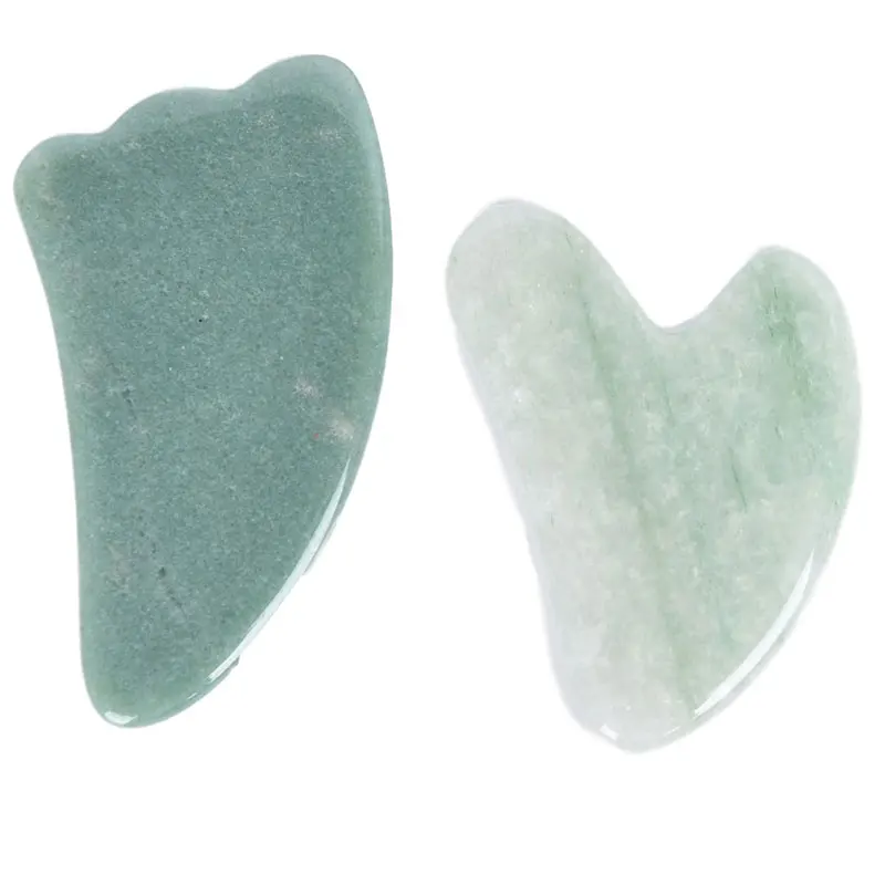 1pc Natural Green Aventurine Jade GuaSha Board Acupuncture Massage Body Care Tools Scraping Board Jade Facial Eye Massage Tool
1pc Natural Green Aventurine Jade GuaSha Board Acupuncture Massage Body Care Tools Scraping Board Jade Facial Eye Massage Tool