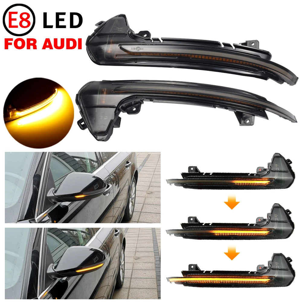 2 pieces LED Dynamic Turn Signal Light For Audi A6 C7 C7.5 RS6 S6 4G 2012-2018 Car Side Wing Rearview Mirror Blinker Indicator
2 pieces LED Dynamic Turn Signal Light For Audi A6 C7 C7.5 RS6 S6 4G 2012-2018 Car Side Wing Rearview Mirror Blinker Indicator