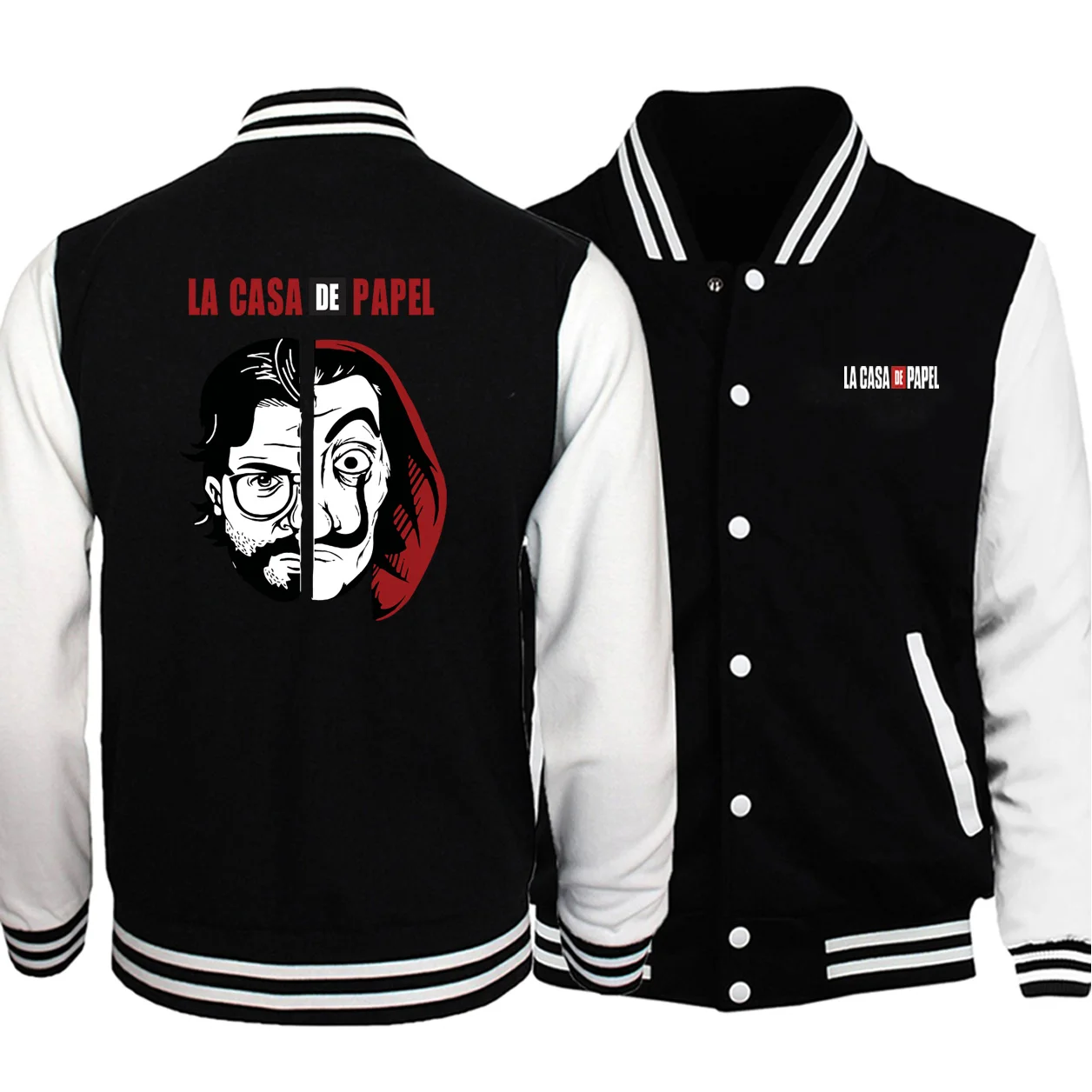 La Casa De Papel Jacket Bse Uniform Men Hip Hop Bomber Jacket Sergio Marquina Mens Sweatshirt 2019 Autumn New Streetwear
La Casa De Papel Jacket Bse Uniform Men Hip Hop Bomber Jacket Sergio Marquina Mens Sweatshirt 2019 Autumn New Streetwear