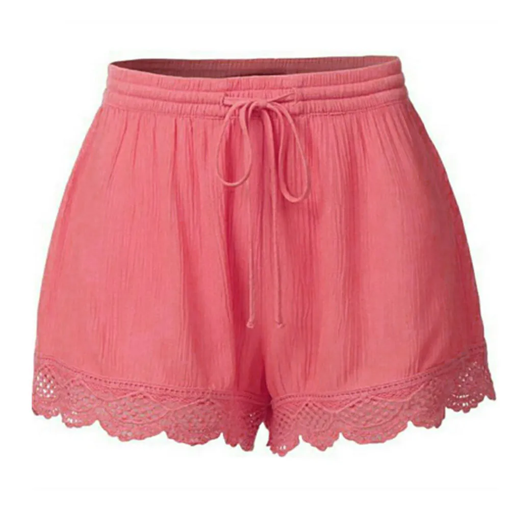 2021 New Fashion Shorts Women Lace Plus Size Rope Tie Shorts Pantalones Cortos Sport Trousers Spodenki Damskie Short Feminino
2021 New Fashion Shorts Women Lace Plus Size Rope Tie Shorts Pantalones Cortos Sport Trousers Spodenki Damskie Short Feminino