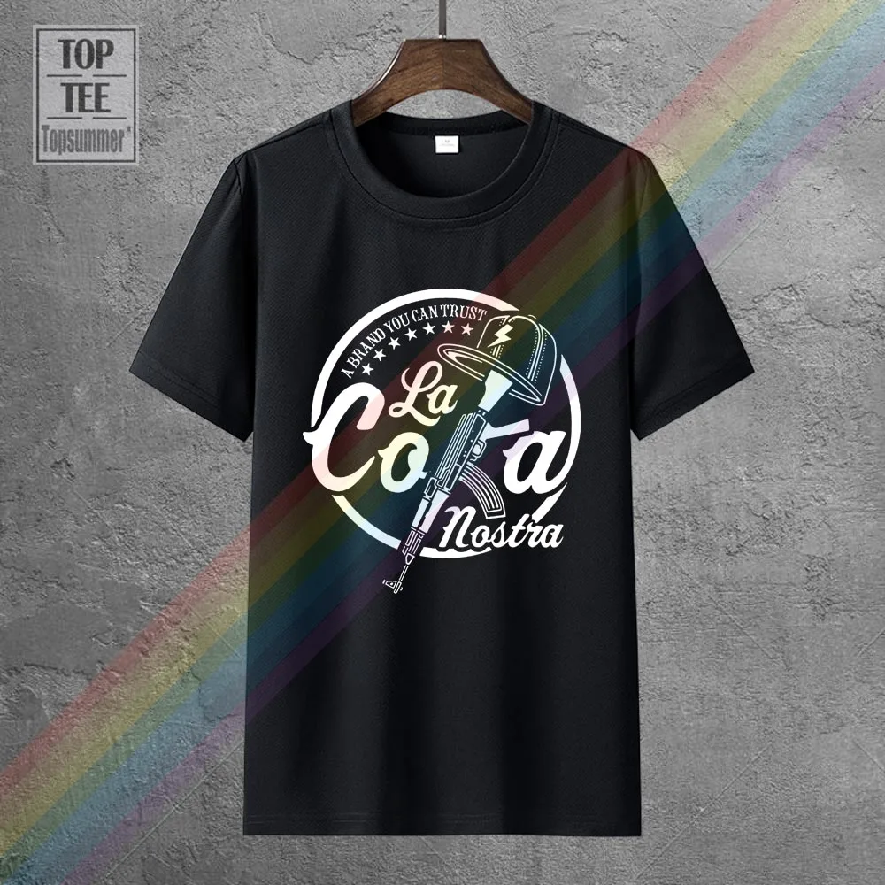 La Coka Nostra Funny T-Shirts Men Hot Hip Hop Tshirt Homme Short Sleeve Male Tops Fashion Casual Brand Clothing
La Coka Nostra Funny T-Shirts Men Hot Hip Hop Tshirt Homme Short Sleeve Male Tops Fashion Casual Brand Clothing