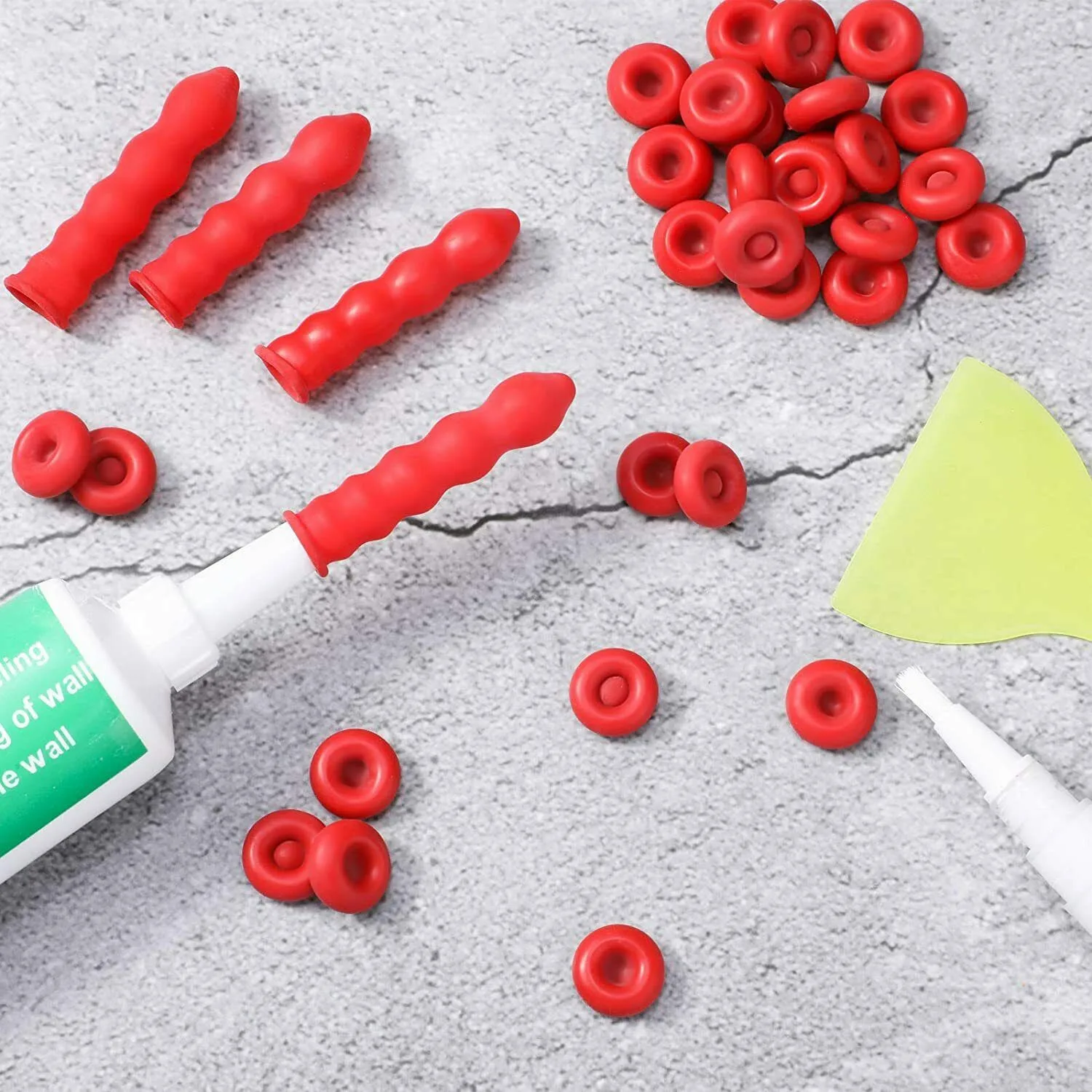 20Pcs Caulk Cap Red Saving Cap Sealer Saver Open Caulking Tube For Sealing And Preserving Eropper Latex Cap Sheath JU0078
20Pcs Caulk Cap Red Saving Cap Sealer Saver Open Caulking Tube For Sealing And Preserving Eropper Latex Cap Sheath JU0078