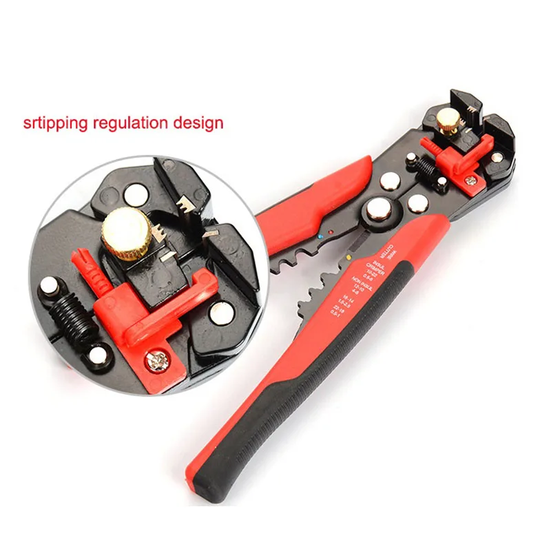 Crimper Cable Cutter Automatic Wire Stripper Multifunctional Stripping Tools Crimping Pliers Terminal 0.2-6.0mm2 tool
Crimper Cable Cutter Automatic Wire Stripper Multifunctional Stripping Tools Crimping Pliers Terminal 0.2-6.0mm2 tool