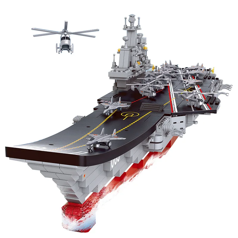 Sluban Military submarine sets boat Aircraft carriers warship model Building Block ship 3D Construction Brick Child gift toys
Sluban Military submarine sets boat Aircraft carriers warship model Building Block ship 3D Construction Brick Child gift toys