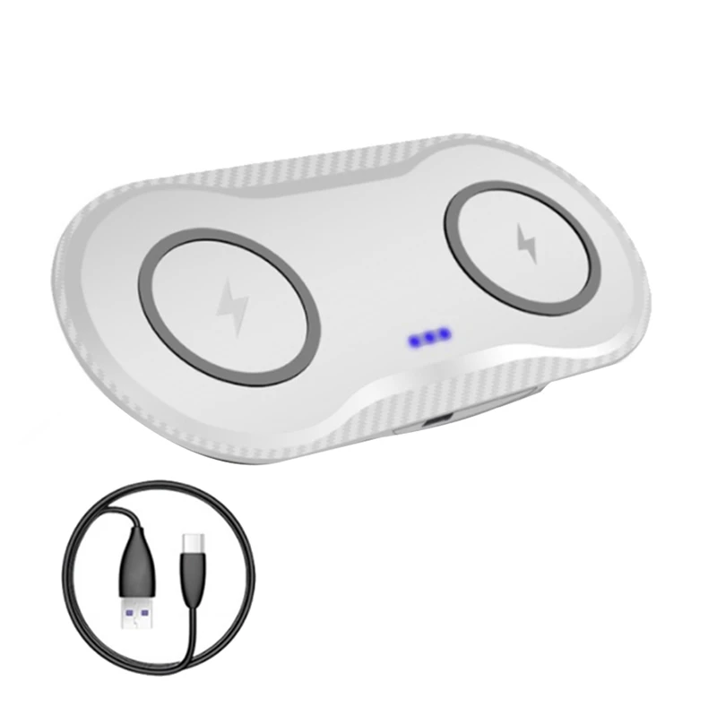 30W Fast Wireless Charger for IPhone 12 11 XS XR X 8 Pro 2 in 1 Dual Seat Wireless Charging Pad
30W Fast Wireless Charger for IPhone 12 11 XS XR X 8 Pro 2 in 1 Dual Seat Wireless Charging Pad