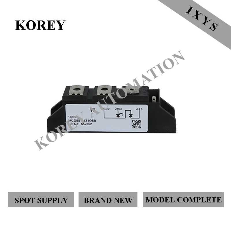 Ready Stock Brand New 100% IXYS SCR Module MCD95-08IO8B MCD95-12IO8B MCD95-14IO8B MCD95-16IO8B MCD95-18IO8B
Ready Stock Brand New 100% IXYS SCR Module MCD95-08IO8B MCD95-12IO8B MCD95-14IO8B MCD95-16IO8B MCD95-18IO8B