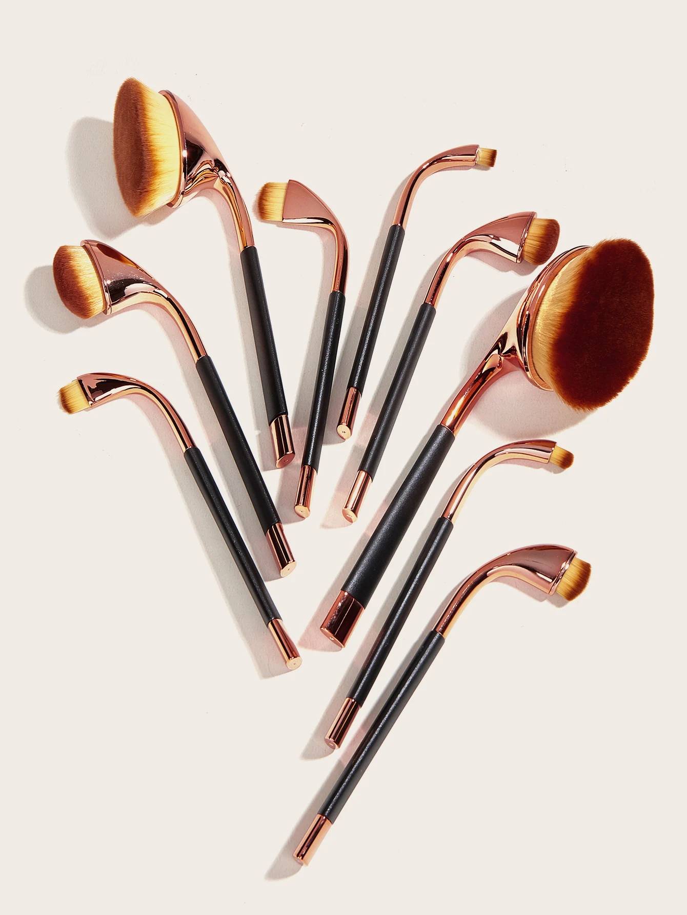 Makeup Brushes tools Set Toothbrush Shape Concealer BB Cream Liquid Cosmetic New Beauty Professional eyebrow Makeup kit 9pcs
Makeup Brushes tools Set Toothbrush Shape Concealer BB Cream Liquid Cosmetic New Beauty Professional eyebrow Makeup kit 9pcs