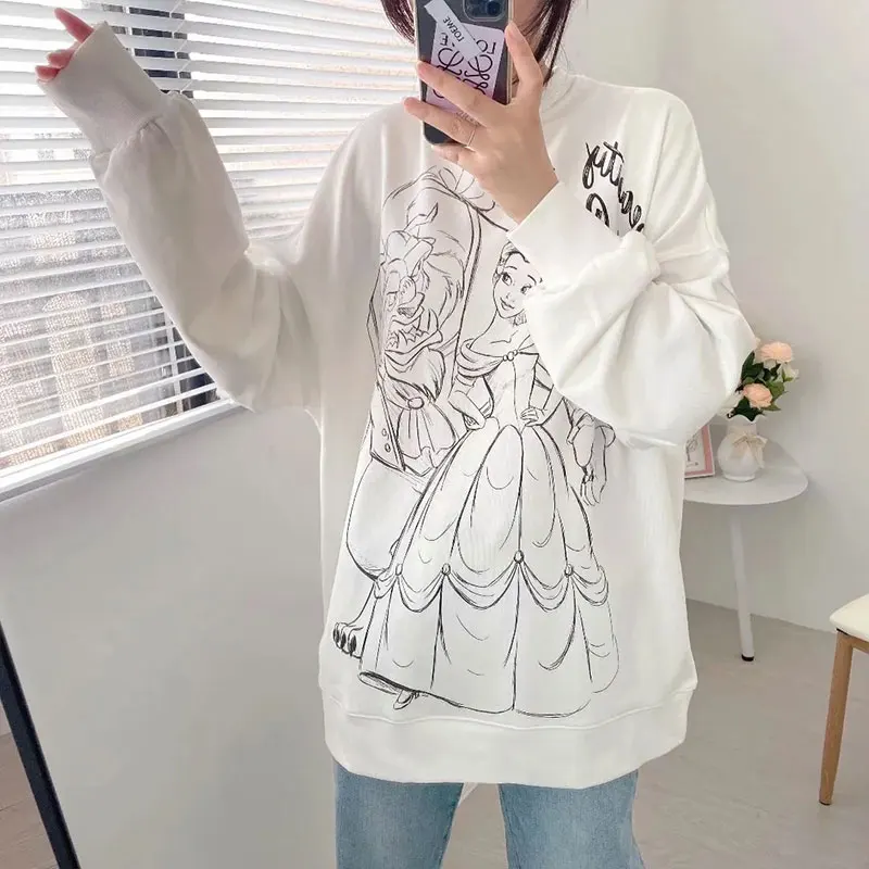 Women's Autumn T-shirt 2021Za Fashion Round neck Long Sleeve Printing Sweatshirt Kawaii Female Harajuku Oversized Casual Tops
Women's Autumn T-shirt 2021Za Fashion Round neck Long Sleeve Printing Sweatshirt Kawaii Female Harajuku Oversized Casual Tops
