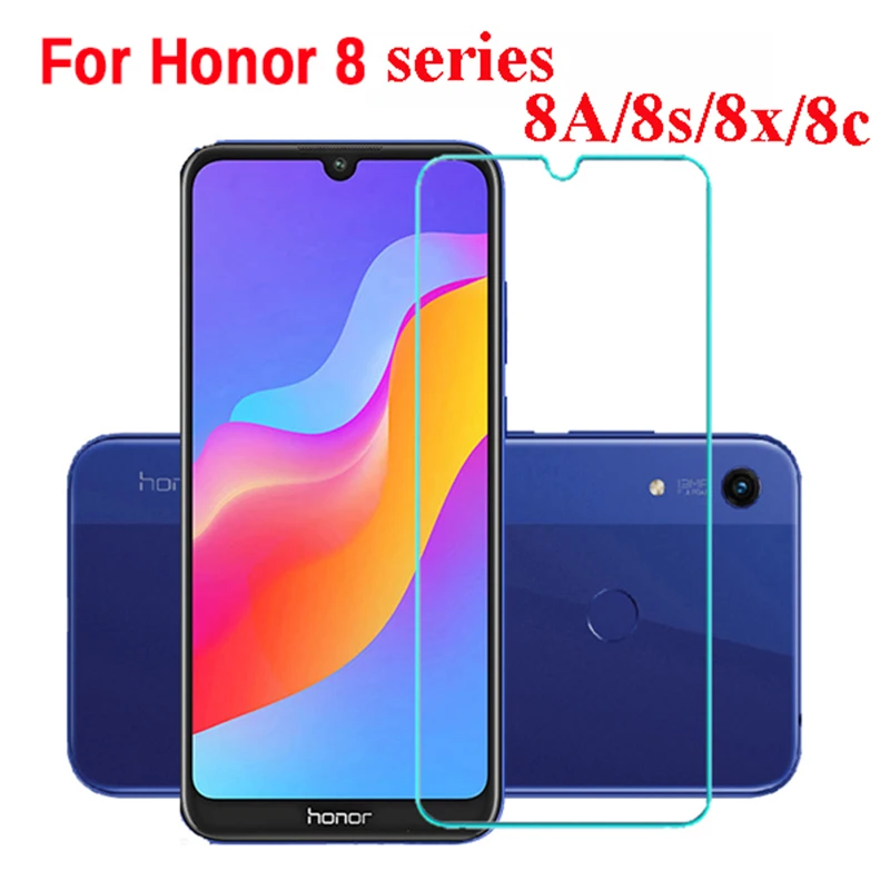 Стекло для huawei honor 8 s 8a pro 8c 8x 8lite защитное стекло на s8 A 8pro защитная пленка|Защитные