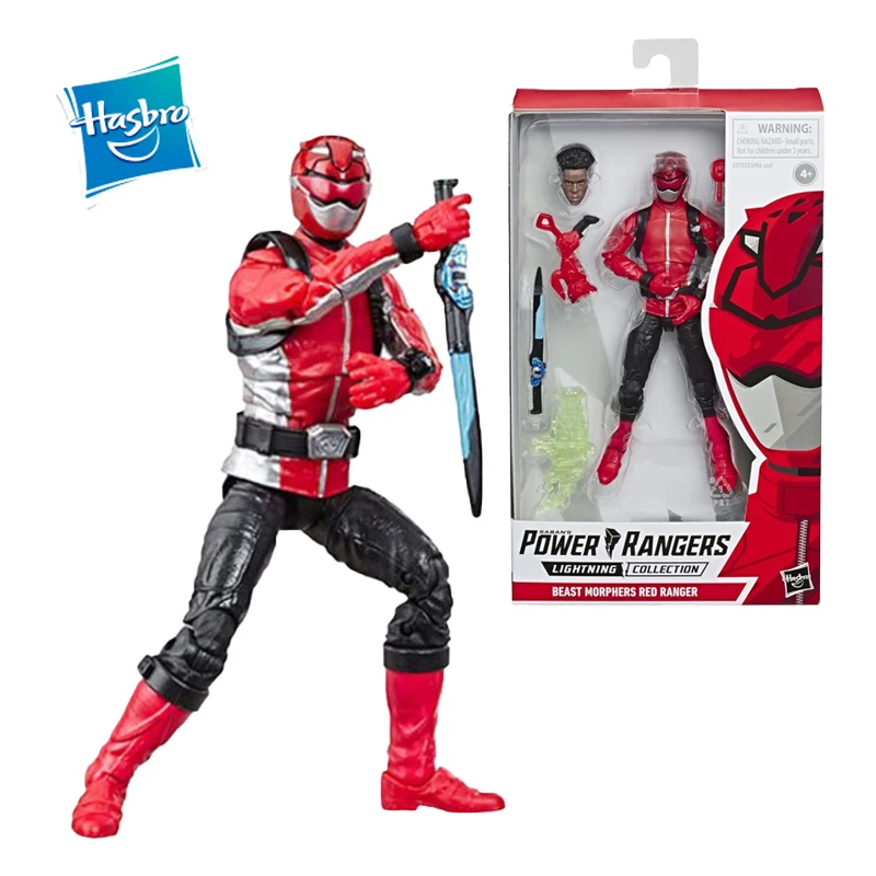 Hasbro Mighty Morphin Power Rangers Lightning Collection Beast Morphers Red Ranger Action Figure Model Toy Gift About 16Cm 
Hasbro Mighty Morphin Power Rangers Lightning Collection Beast Morphers Red Ranger Action Figure Model Toy Gift About 16Cm