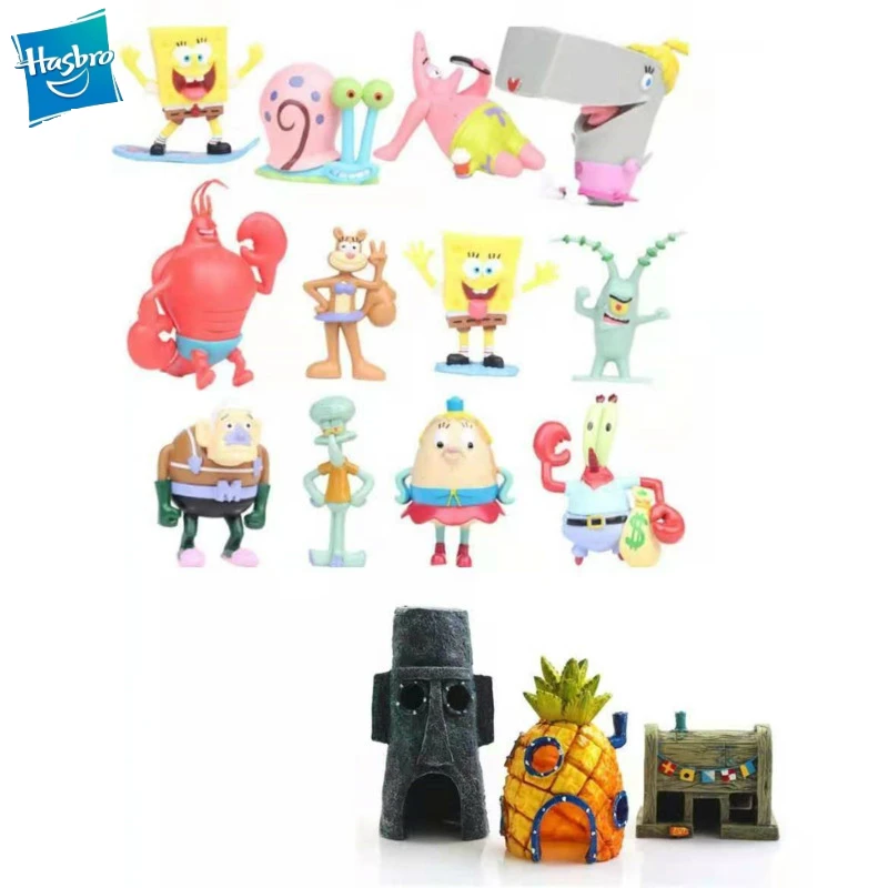 15pcs/set Anime Bob Sponges Figures Patrick Star Action Figure Cute Pvc Model Dolls Fish Tank Decor Collection Toys Spongebobed
15pcs/set Anime Bob Sponges Figures Patrick Star Action Figure Cute Pvc Model Dolls Fish Tank Decor Collection Toys Spongebobed