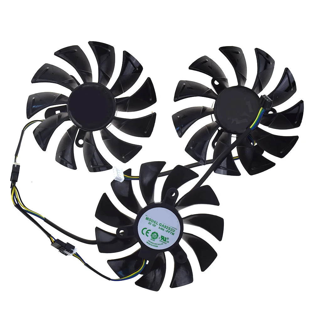 86mm GA92S2U For ZOTAC RTX2060 2070 2080 2080ti AMP Video Card Cooling fan 4pin
86mm GA92S2U For ZOTAC RTX2060 2070 2080 2080ti AMP Video Card Cooling fan 4pin