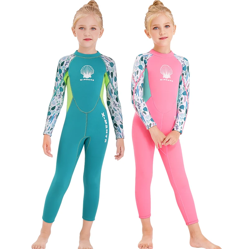 New children's diving suit 2.5mm one piece warm winter swimsuit girl's long sleeve cold proof snorkeling surfing jellyfish jacke
New children's diving suit 2.5mm one piece warm winter swimsuit girl's long sleeve cold proof snorkeling surfing jellyfish jacke