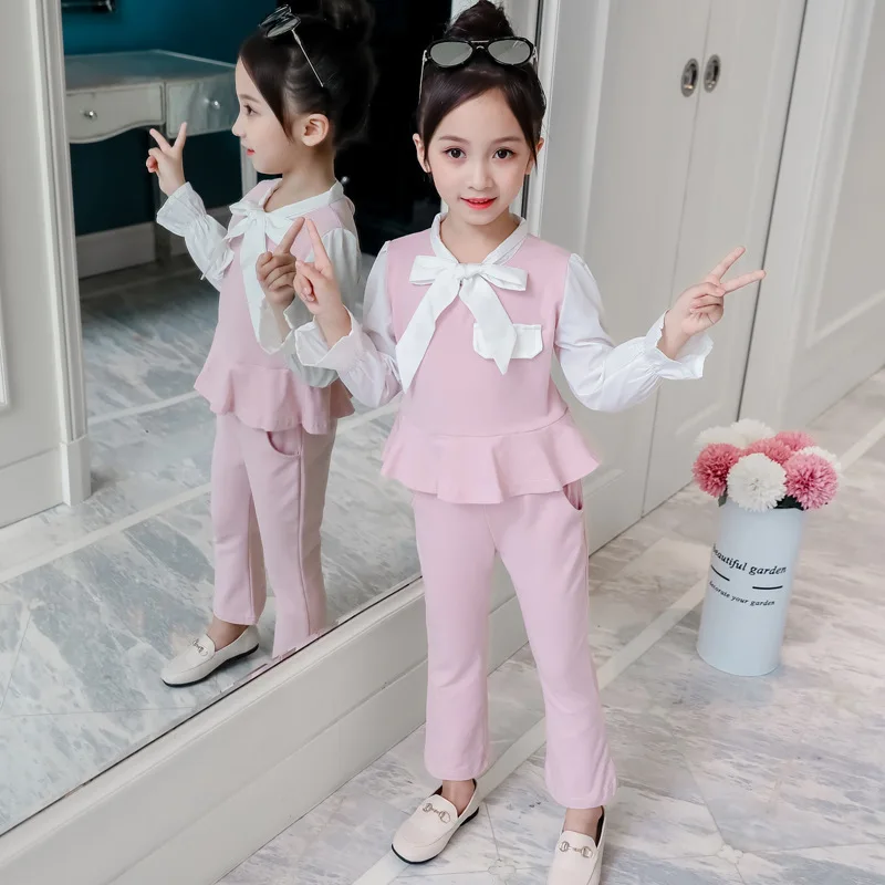 Girl Clothing Sets Children Long Sleeve Tops+Pants 2Pcs Tracksuit Kids Clothes Outfits Teens Girls Clothes Set 4 6 8 10 12 Years
Girl Clothing Sets Children Long Sleeve Tops+Pants 2Pcs Tracksuit Kids Clothes Outfits Teens Girls Clothes Set 4 6 8 10 12 Years