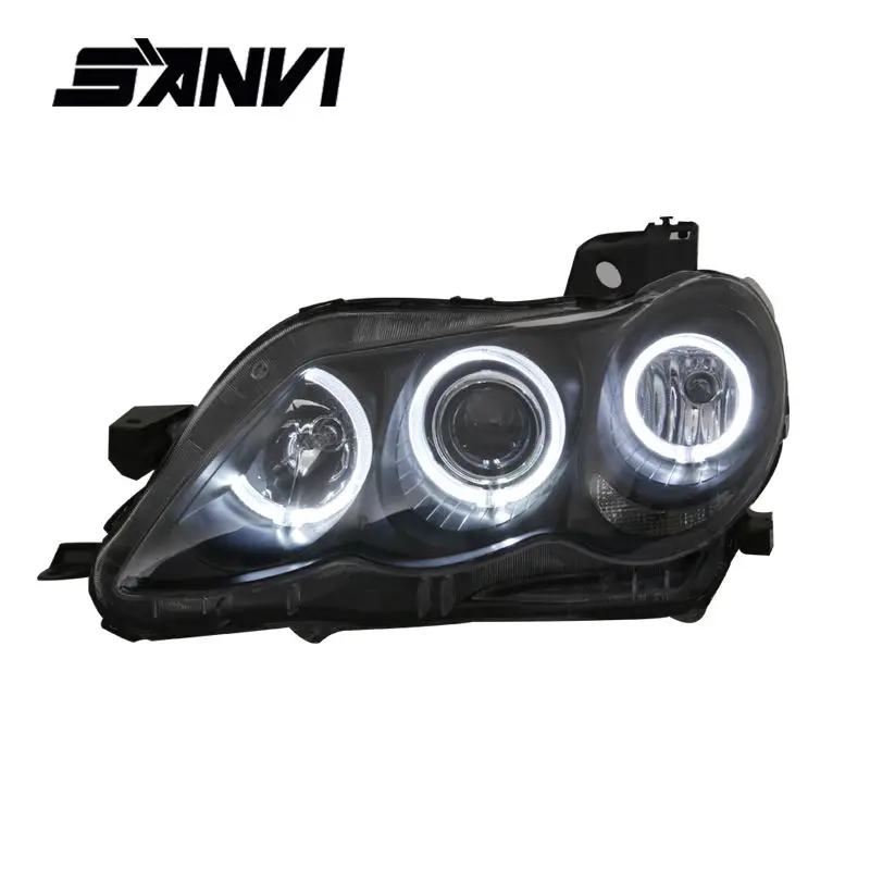 SANVI Headlights For Toyota Mark X with Q5 Projector Lens BMW-Style Engel Eyes Halos Headlamps Assembly For Toyota Reiz Autopart
SANVI Headlights For Toyota Mark X with Q5 Projector Lens BMW-Style Engel Eyes Halos Headlamps Assembly For Toyota Reiz Autopart