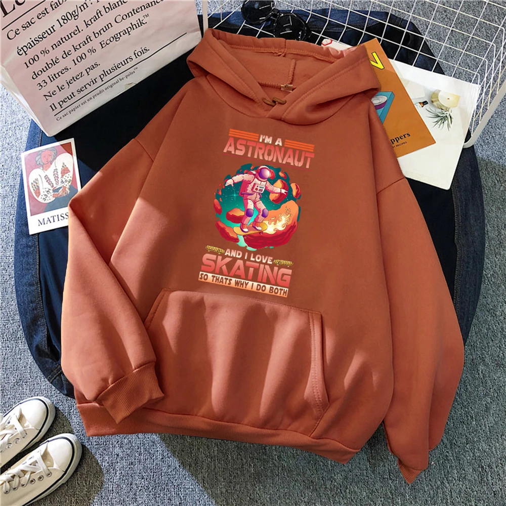 I Am A Astronaut Printing Hoodies Woman 2021 New Fleece Vintage Clothing Fashion Casual Clohtes Autumn O-Neck Warm Female Hoodie
I Am A Astronaut Printing Hoodies Woman 2021 New Fleece Vintage Clothing Fashion Casual Clohtes Autumn O-Neck Warm Female Hoodie