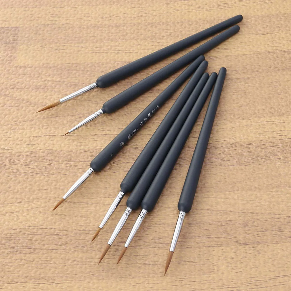 4Pcs Wolf Hair Tip Brushes Professional Detail Paint Brush Fine Detailing Painting Drawing Brushes
4Pcs Wolf Hair Tip Brushes Professional Detail Paint Brush Fine Detailing Painting Drawing Brushes