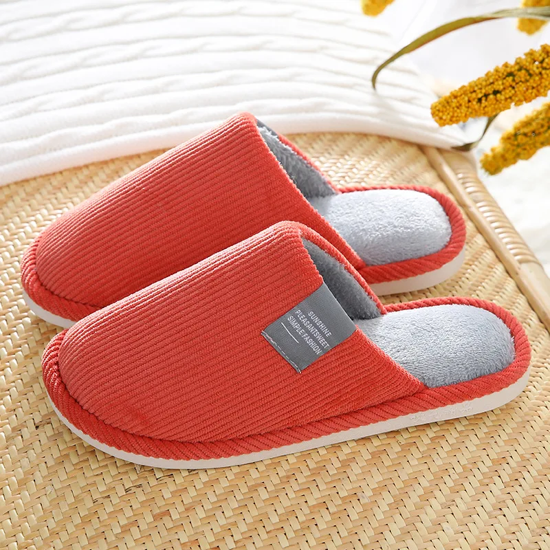 Winter Warm Women and Men Slippers Cotton Soft Thick Bottom Couple Slipper Causal Home Slippers Non-slip Flat Shoes Male
Winter Warm Women and Men Slippers Cotton Soft Thick Bottom Couple Slipper Causal Home Slippers Non-slip Flat Shoes Male