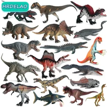 Simulation Jurassic Dinosaurs World Animals Shark Models Action Figures PVC Cognition Figures Educational toys for children Gift