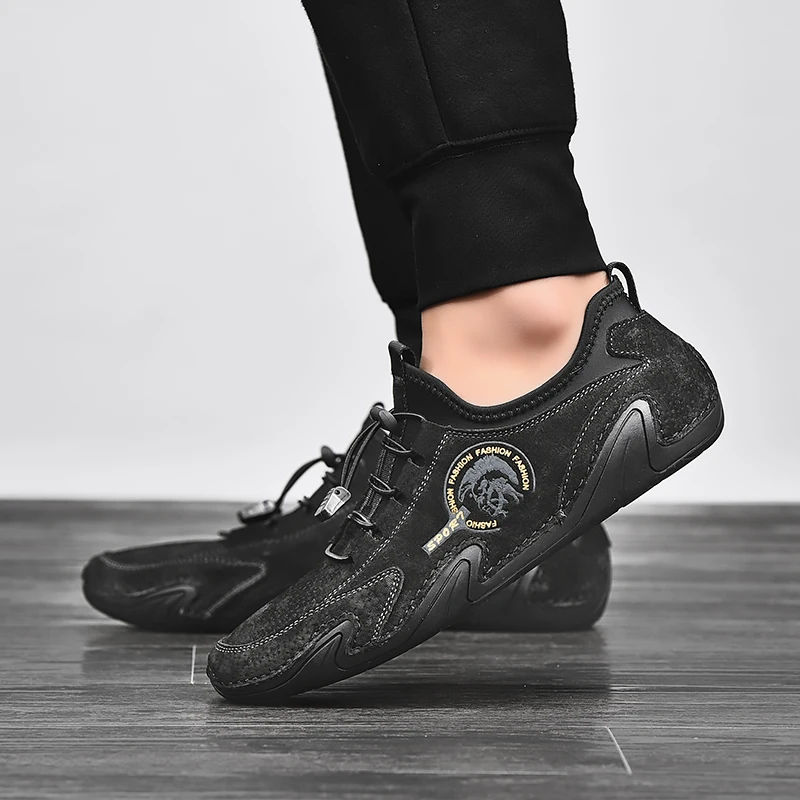 Mannen Schoenen Varken Suede Mannen Loafers Outdoor Casual Schoenen Zachte Bodem Rijden Schoenen Heren Flats
Mannen Schoenen Varken Suede Mannen Loafers Outdoor Casual Schoenen Zachte Bodem Rijden Schoenen Heren Flats