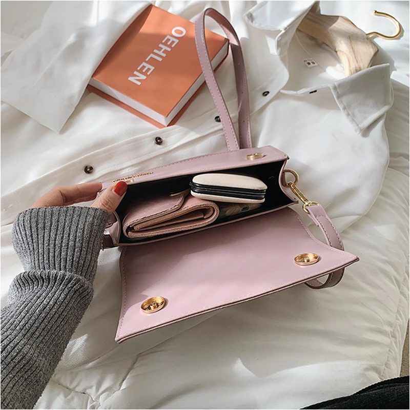Luxury Brand Leather Crossbody Bag Fashion Handbags Women Bags Designer Small Flap Cute Shoulder Bag Sac A Main Bolsas De Mujer
Luxury Brand Leather Crossbody Bag Fashion Handbags Women Bags Designer Small Flap Cute Shoulder Bag Sac A Main Bolsas De Mujer