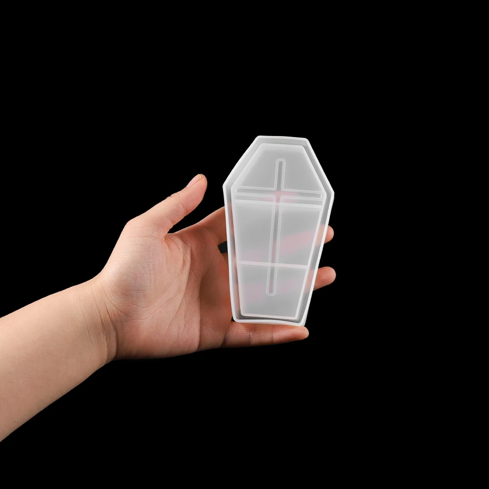 1Set Halloween Gothic Container Mold Goth Crystal Coffin Storage Box Silicone Mold UV Epoxy Resin Mould For DIY Art Supplies
1Set Halloween Gothic Container Mold Goth Crystal Coffin Storage Box Silicone Mold UV Epoxy Resin Mould For DIY Art Supplies