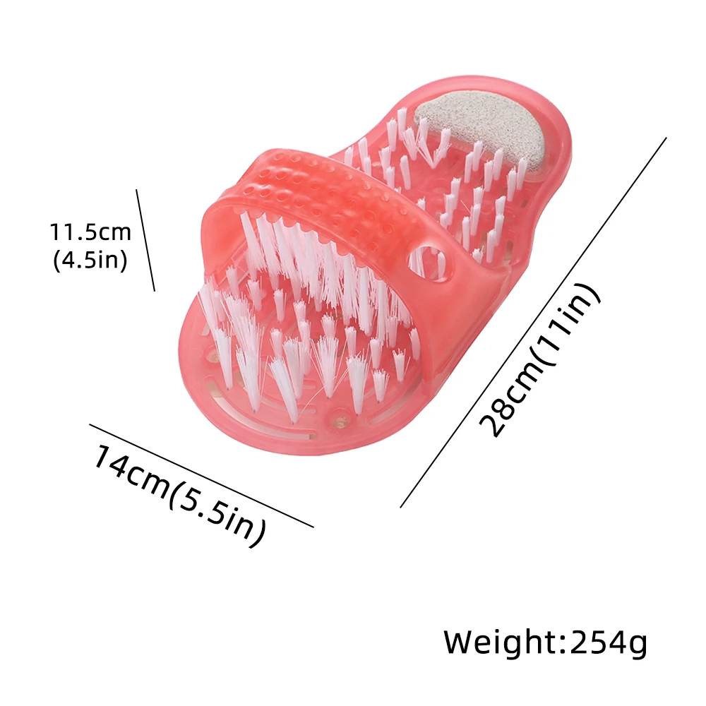 Plastic Shower Foot Scrubber Massager Slippers Bathroom Shower Exfoliating Feet Spa Cleaning Brushes Dead Skin Remover Brushes
Plastic Shower Foot Scrubber Massager Slippers Bathroom Shower Exfoliating Feet Spa Cleaning Brushes Dead Skin Remover Brushes