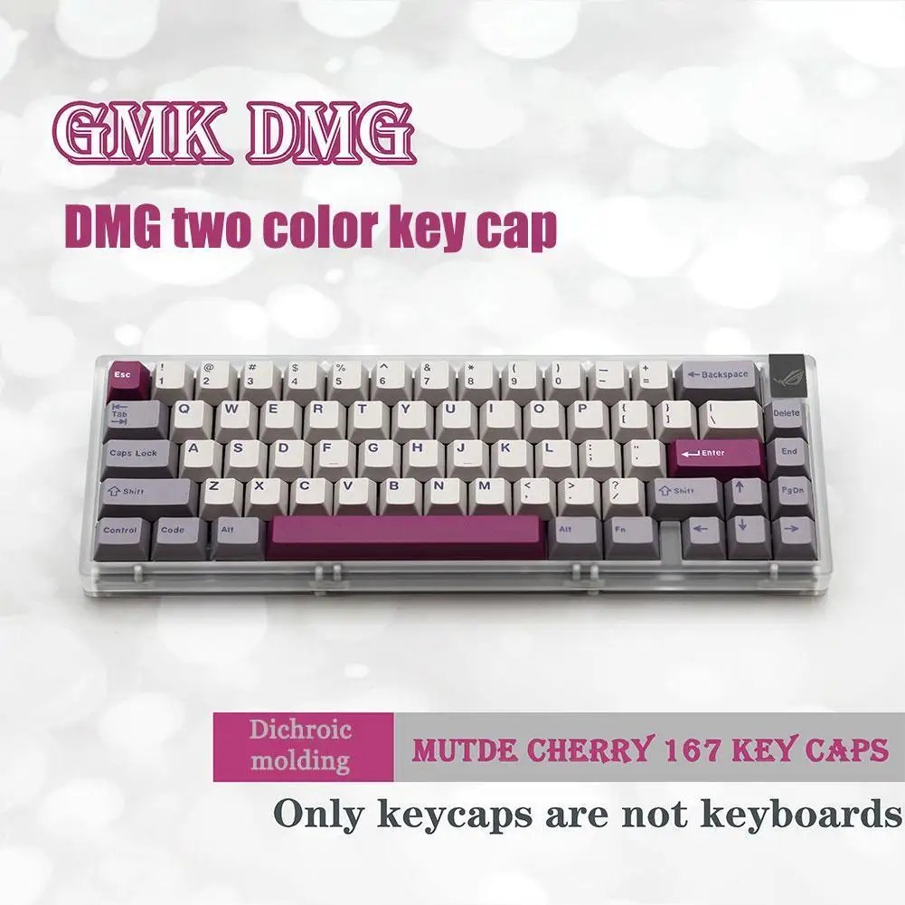GMK DMG/Black 167 Keys DOUBLE SHOT Profile Keycap For GMMK Pro Mechanical Gaming Keyboard GMMK Pro
GMK DMG/Black 167 Keys DOUBLE SHOT Profile Keycap For GMMK Pro Mechanical Gaming Keyboard GMMK Pro